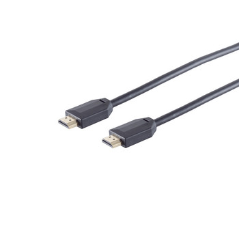 Ultra HDMI Kabel, 10K, PVC, schwarz, 0,5m